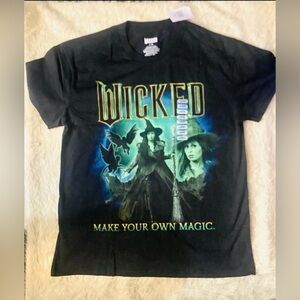 WICKED|Elphaba Create Your Own Magic Tshirt|Black|Men Sizes|NWT
